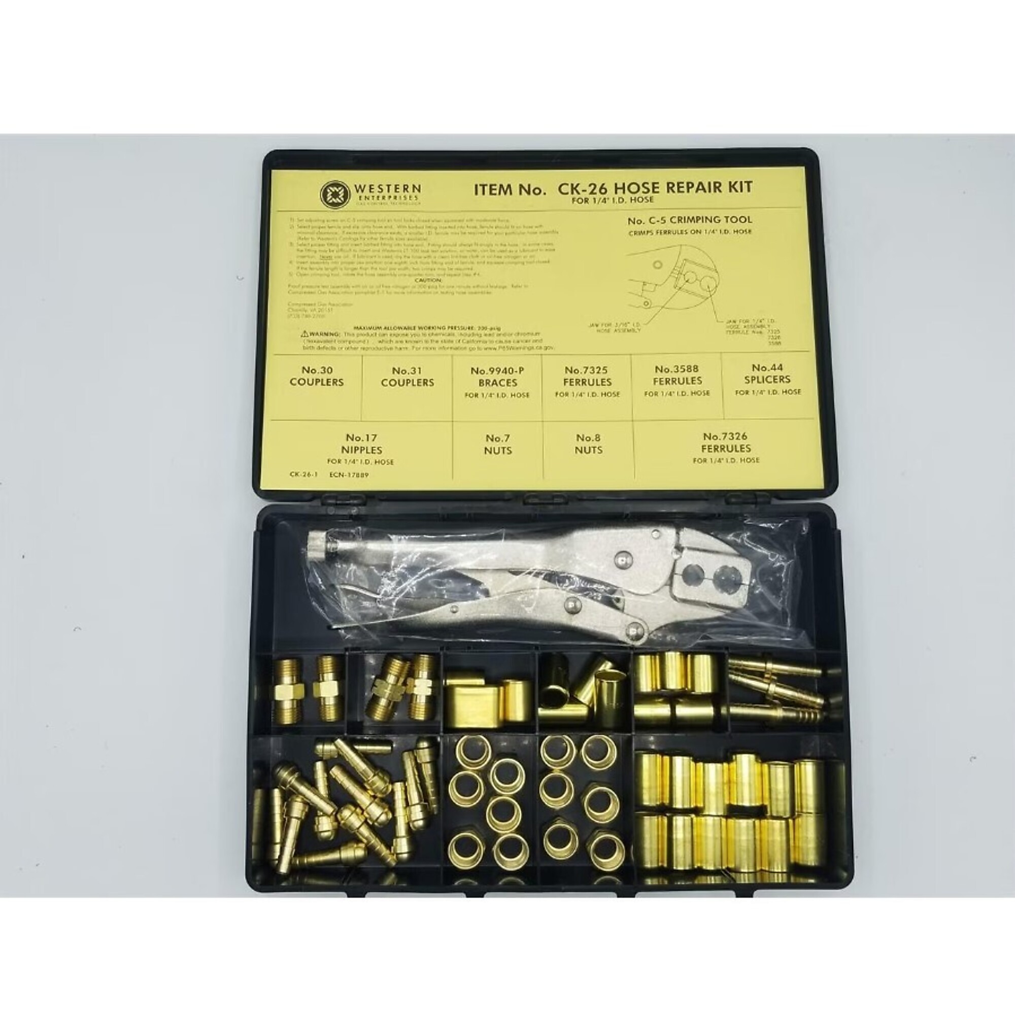 Western Enterprises, HOSE REPAIR KIT, Model# WESCK26
